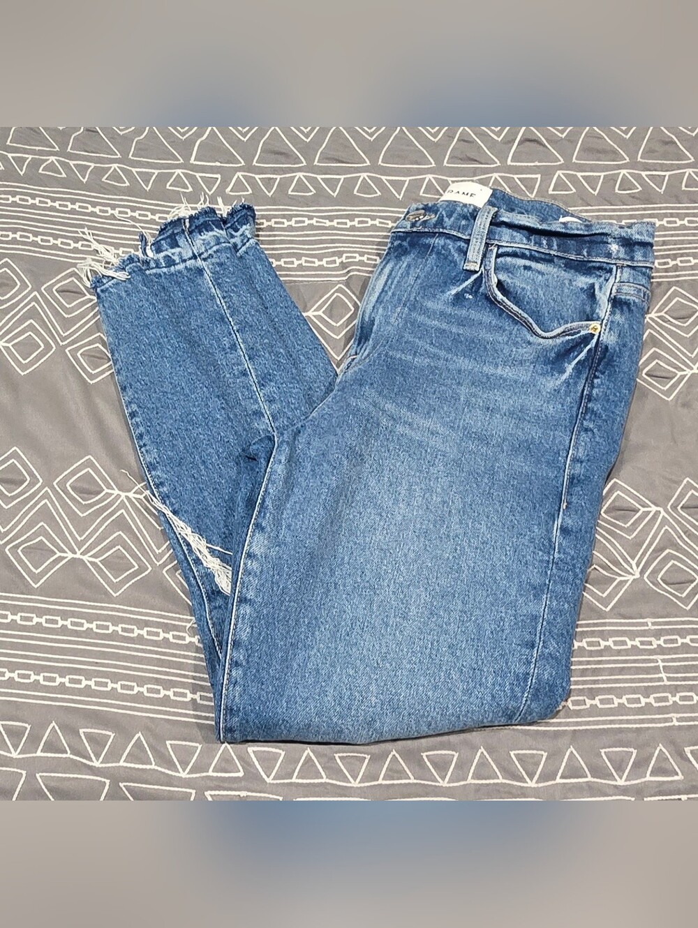 FRAME Le High Skinny Crop Jeans Size 27
